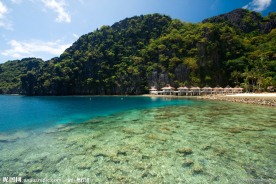 菲律宾巴拉望度假旅游风景