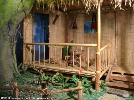 中国茶叶博物馆 竹舍