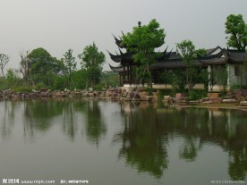 西溪湿地 水阁