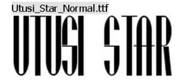 美术字体