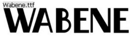 英文字体