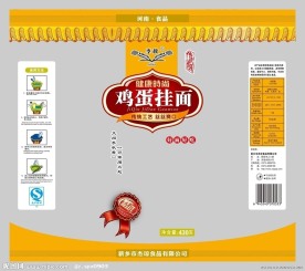 鸡蛋挂面包装