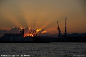 海港日出