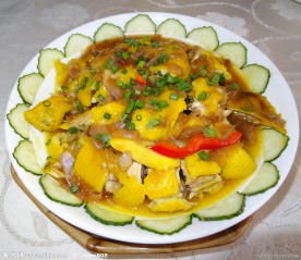 葱香鸡
