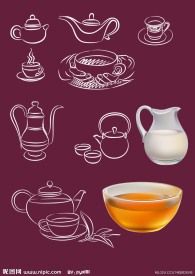 各式各样茶杯