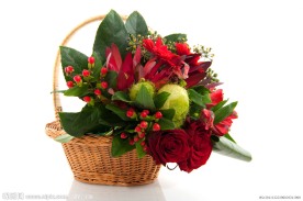 玫瑰花篮