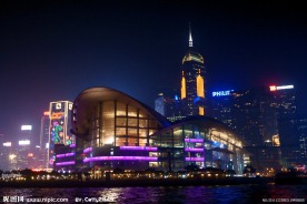 维多利亚港夜景