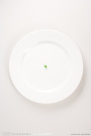 盘子中的绿豆