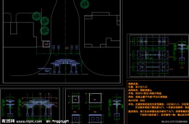 仿古典牌楼大门初步设计