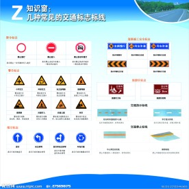 常见交通标志