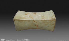 白釉枕
