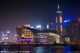 维多利亚港夜景