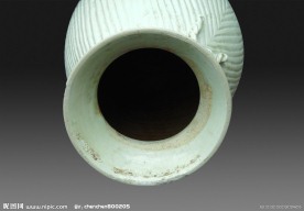定窑白釉斗纹罐
