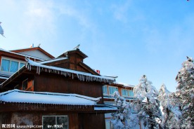 峨眉山风景 峨眉山雪景