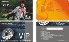 拜丽德VIP会员卡模板