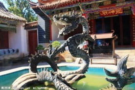 雕塑 黑龙