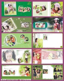 快乐精灵相册模板