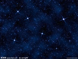 蓝色星光背景