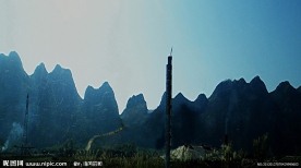与山比高的烟囱