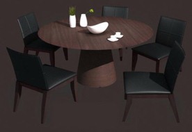 餐桌椅模型