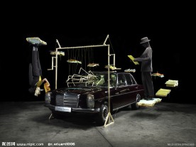 奔驰老式轿车商业广告大片