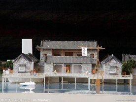 黄埔古港 建筑模型