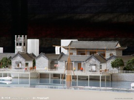 黄埔古港 建筑模型