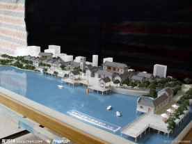 黄埔古港 建筑模型