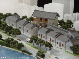 黄埔古港 建筑模型