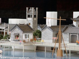 黄埔古港 建筑模型