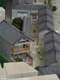 黄埔古港 建筑模型