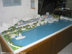 黄埔古港 建筑模型
