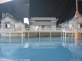 黄埔古港 建筑模型