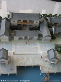 黄埔古港 建筑模型