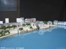 黄埔古港 建筑模型