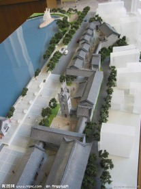 黄埔古港 建筑模型