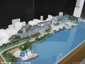 黄埔古港 建筑模型