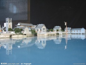 黄埔古港 建筑模型