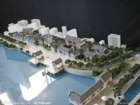 黄埔古港 建筑模型