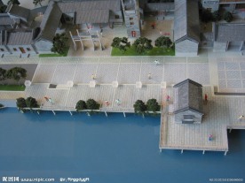 黄埔古港 建筑模型