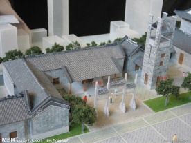 黄埔古港 建筑模型