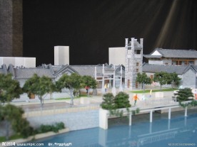 黄埔古港 建筑模型