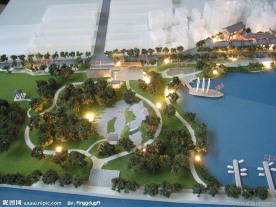 黄埔古港 建筑模型