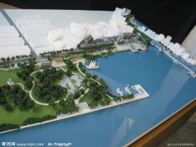 黄埔古港 建筑模型