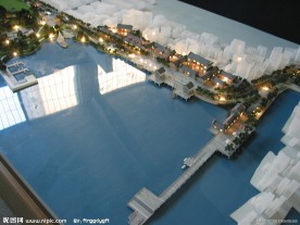 黄埔古港 建筑模型