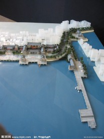 黄埔古港 建筑模型
