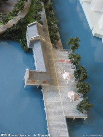 黄埔古港 建筑模型