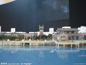 黄埔古港 建筑模型