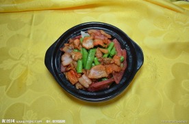 豆角炒肉