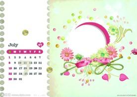 2012台历模板
